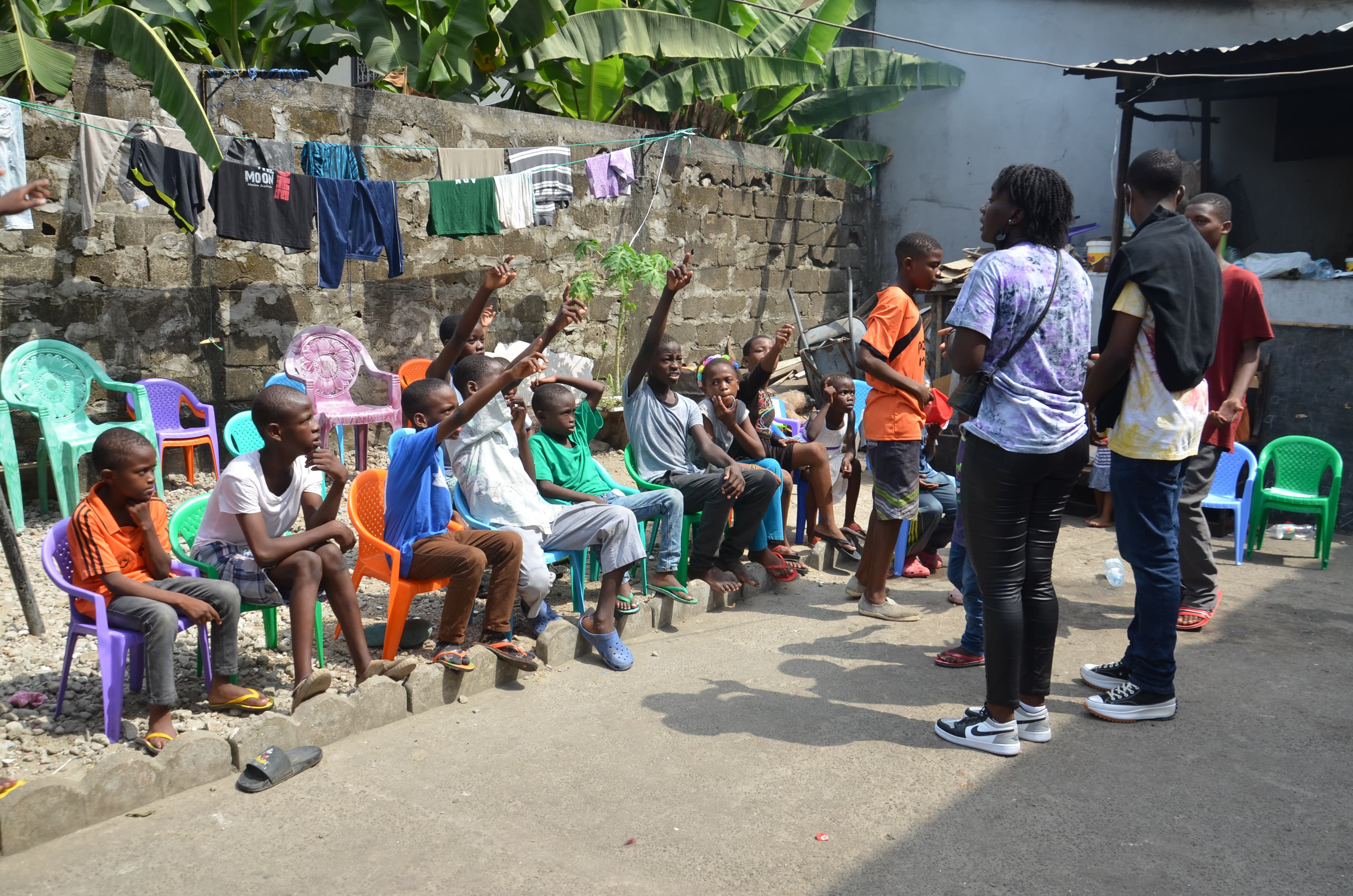 Visit to Coeur de Jésus Orphanage