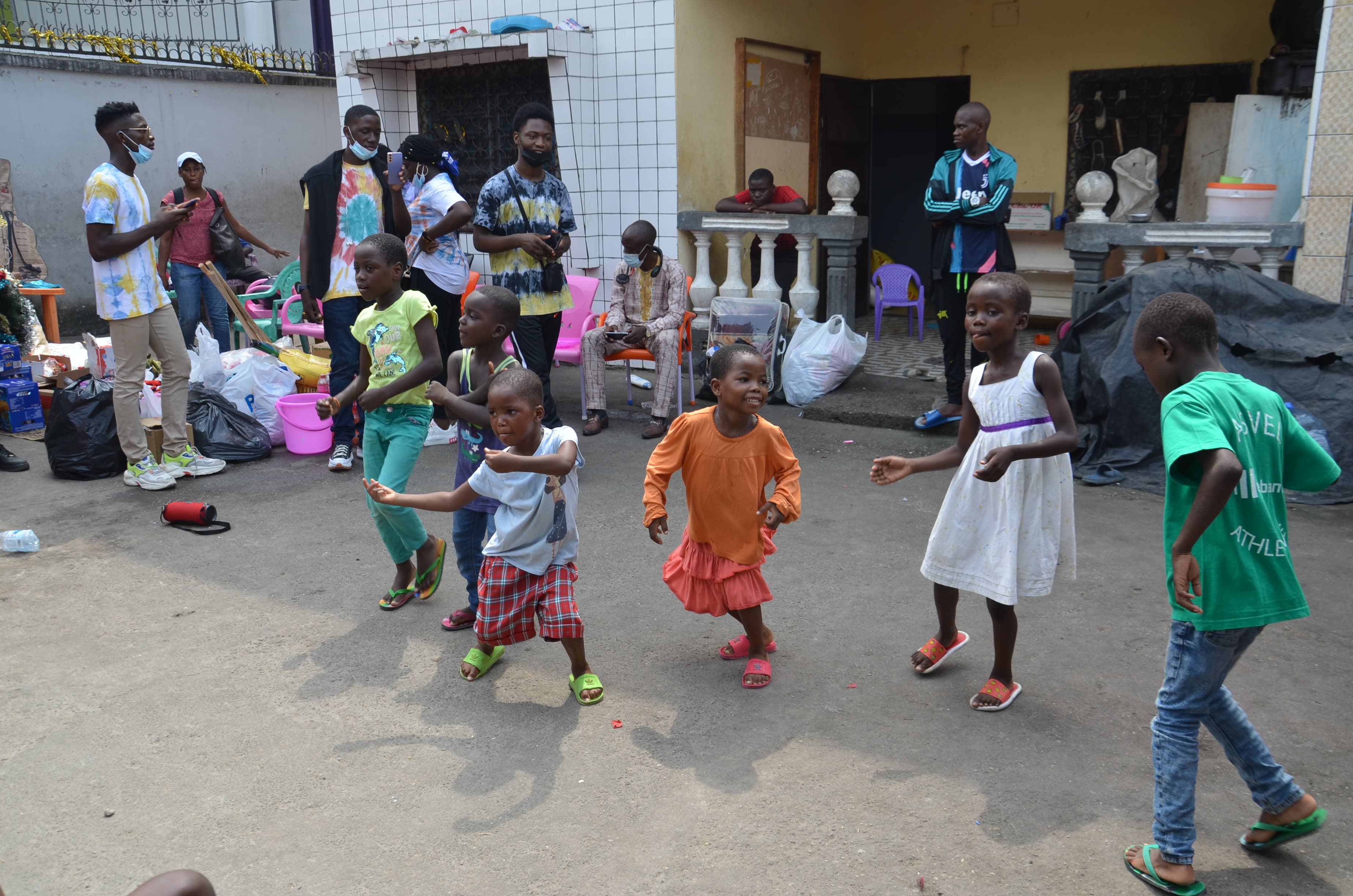 Visit to Coeur de Jésus Orphanage