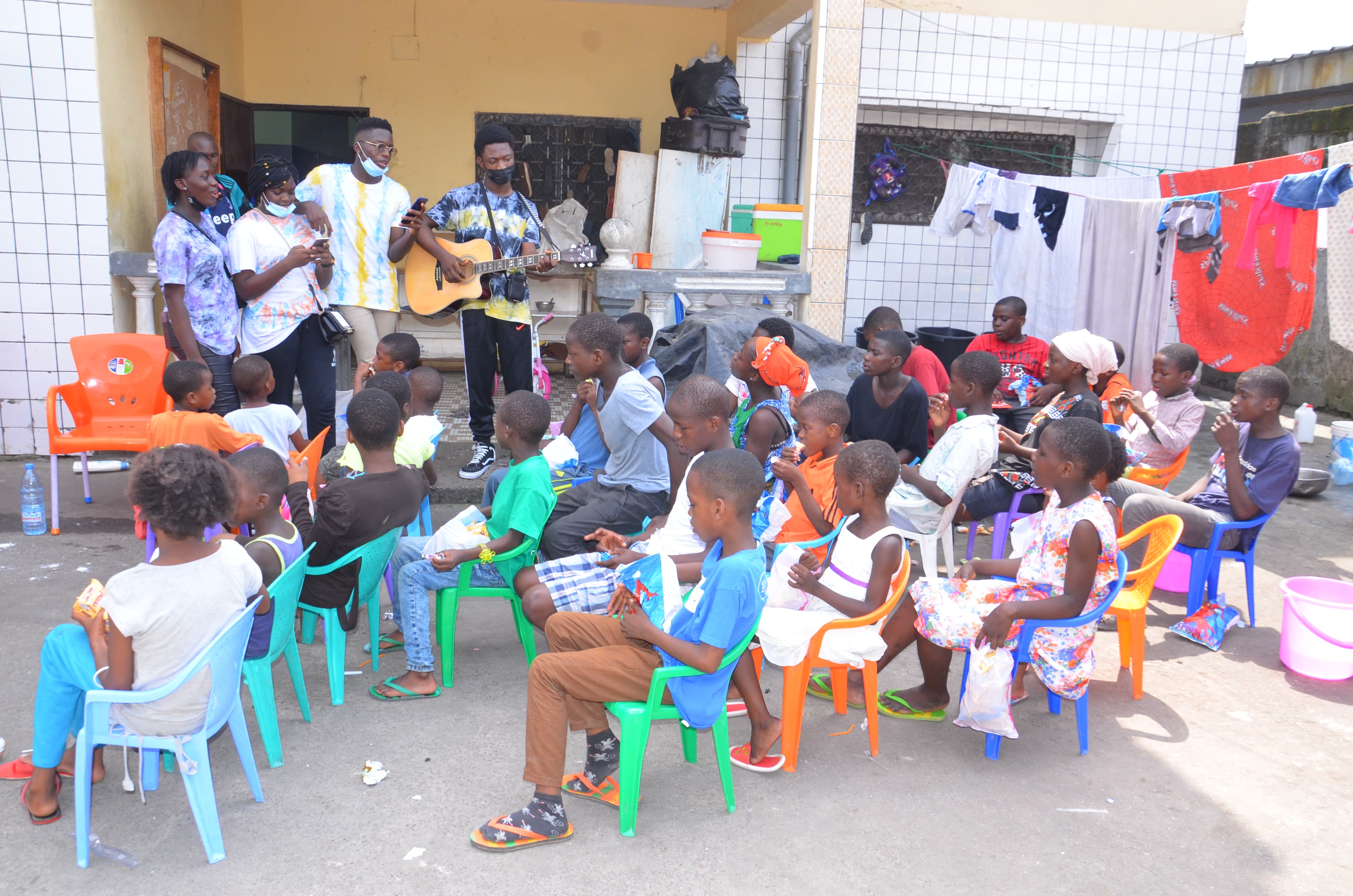 Visit to Coeur de Jésus Orphanage